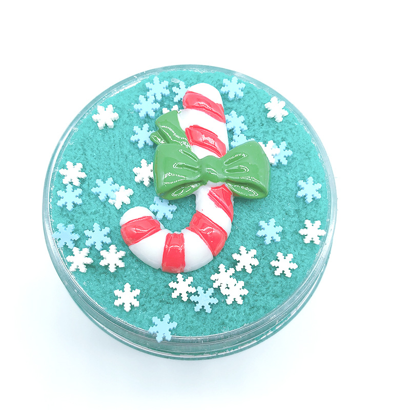 60ML-Christmas-Cloud-Slime-Scented-Charm-Mud-Stress-Relief-Kids-Clay-Toy-1391411-10