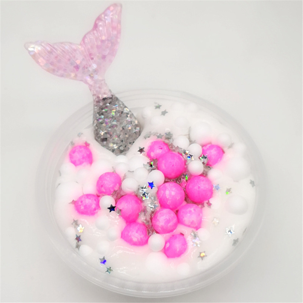 60ML-Slime-DIY-Mermaid-Cotton-Mud-Foam-Ball-Ocean-Crystal-Decompression-Mud-DIY-Gift-Toy-1350215-5