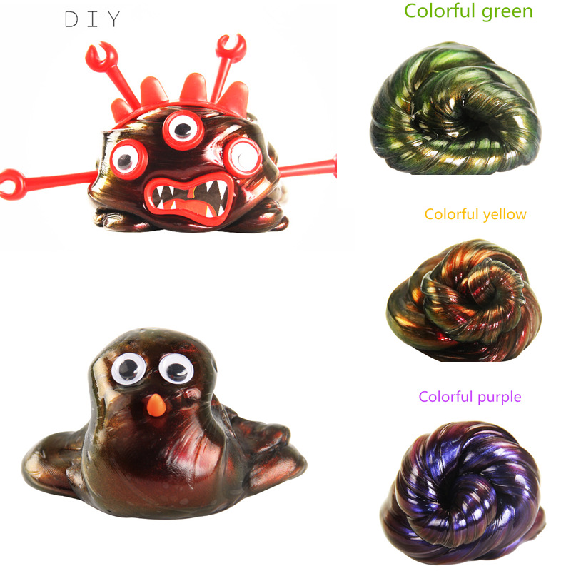 DIY-Slime-Polymer-Colorful-Bounce-Mud-Visual-Chameleon-Non-Magnetic-Rubber-Mud-Toy-1204933-1