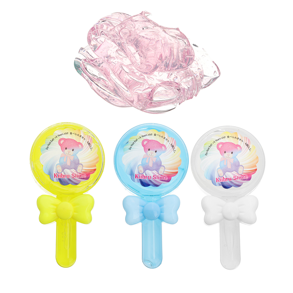 Kiibru-Lollipop-Slime-1256525CM-Transparent-Jelly-Mud-DIY-Gift-Toy-Stress-Reliever-1304111-3