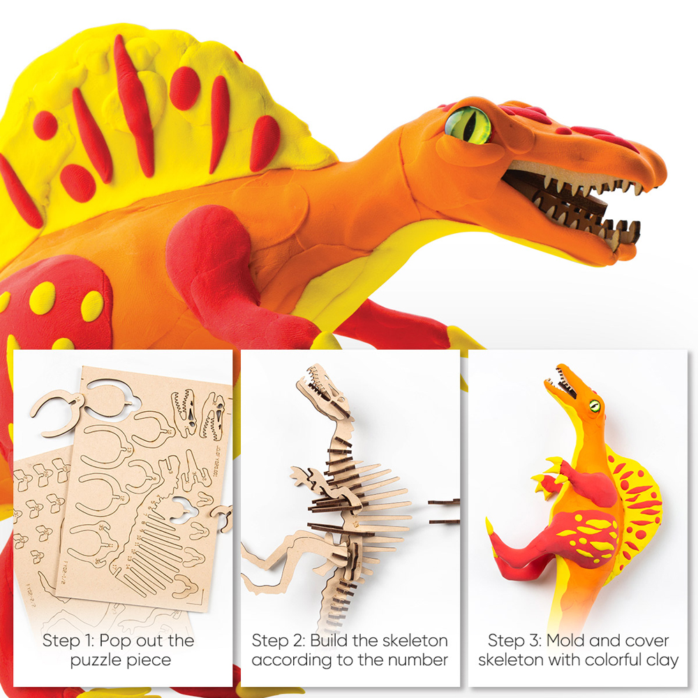 Robotime-Clay-Dinosaur-Series-3D-Puzzle-Modeling-Clay-Childrens-Manual-DIY-Rubber-Color-Mud-Toys-1573388-5