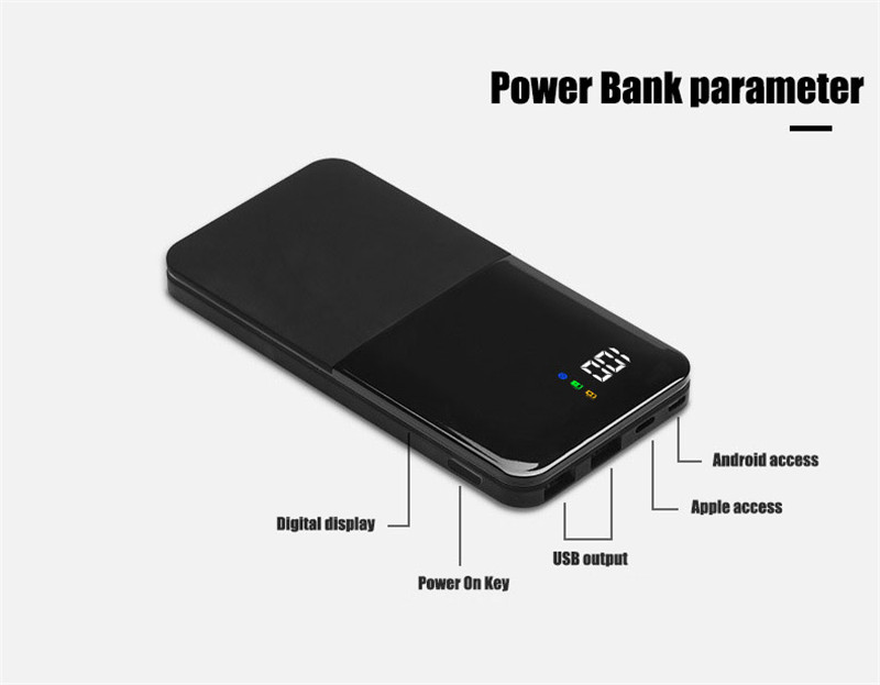 Bakeey-DIY-10000mAh-Digital-Display-Fast-Charging-Dual-USB-Power-Bank-Case-For-iPhone-XS-11Pro-Huawe-1654329-7