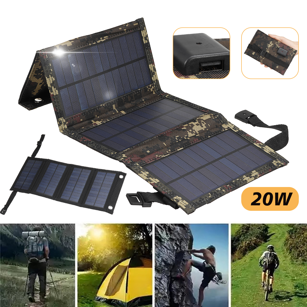 Portable-Foldable-20W-Solar-Panel-Charger-For-Outdoor-Camping-1931363-2