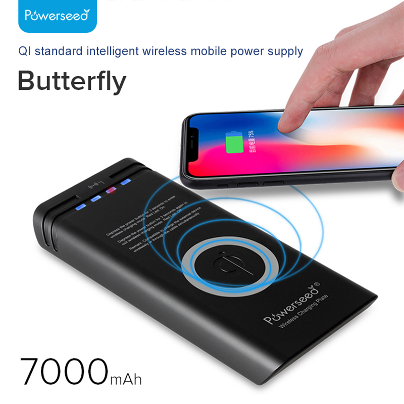 Qi-Powerseed-Wireless-Charging-7000mah-Power-Bank-Battery-Charger-For-IPhone-8-X-Plus-1331638-11