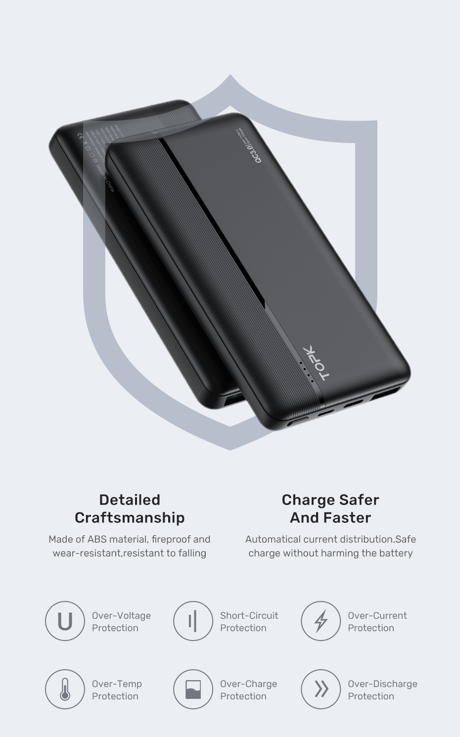 TOPK-I1015P-10000mAh-Power-Bank-External-Battery-Power-Supply-With-18W-USB-C-PD-QC40--18W-QC30-USB-A-1921722-9