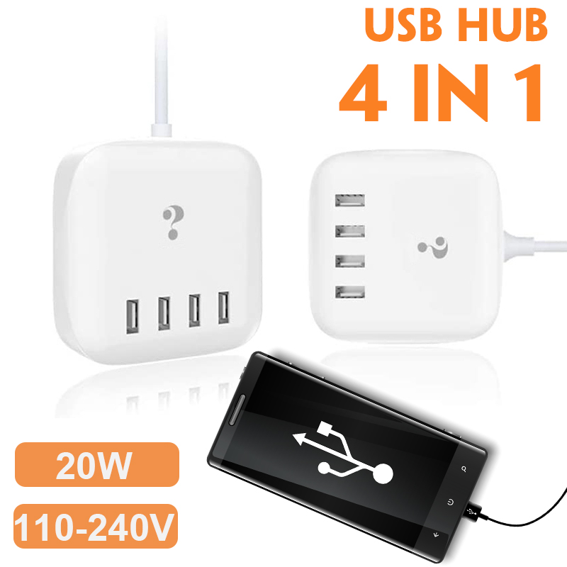 110-240V-4-USB-Hub-Wall-Charger-Fast-Quick-Charge-Power-Adapter-USEUUK-Plug-1750585-2