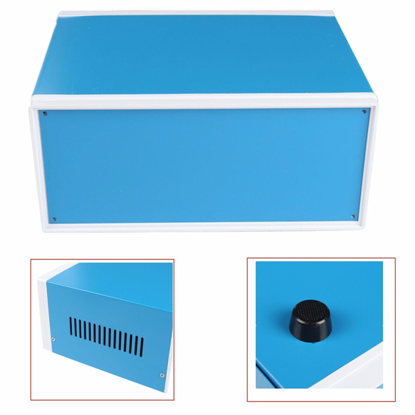 250x190x110mm-Blue-Metal-Electronic-Enclosures-DIY-Power-Junction-Box-1067251-1
