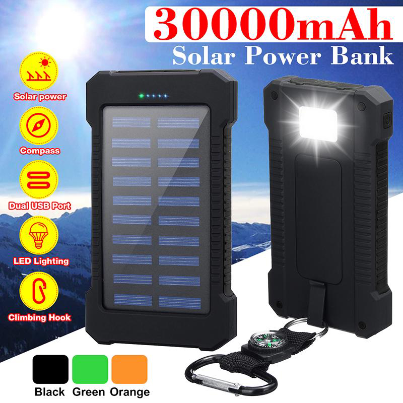 5000Mah-Portable-Solar-Power-Bank-Dual-USB-Efficient-Charger-with-LED-Lamp-Compass-Climbing-Hook-1545398-1