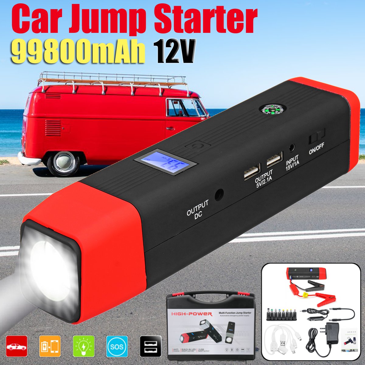 99800mAh-12V-LED-Portable-Auto-Jump-Starter-Emergency-Start-Power-Bank-Auto-Mobile-Charging-1403981-1