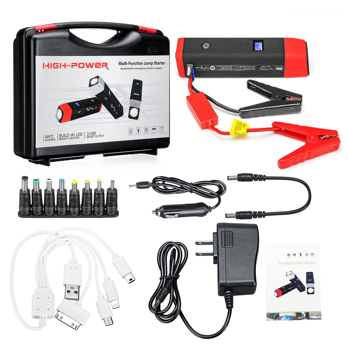 99800mAh-12V-LED-Portable-Auto-Jump-Starter-Emergency-Start-Power-Bank-Auto-Mobile-Charging-1403981-5