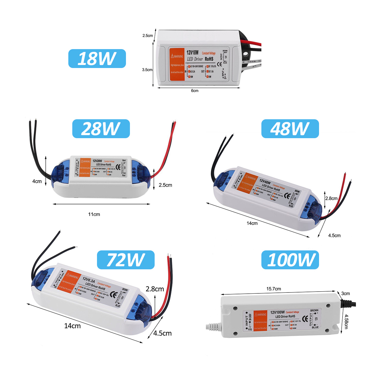 DC-12V-18284872100W-LED-Panel-Light-Lamp-Driver-Electronic-Transformer-Power-Supply-1338034-10