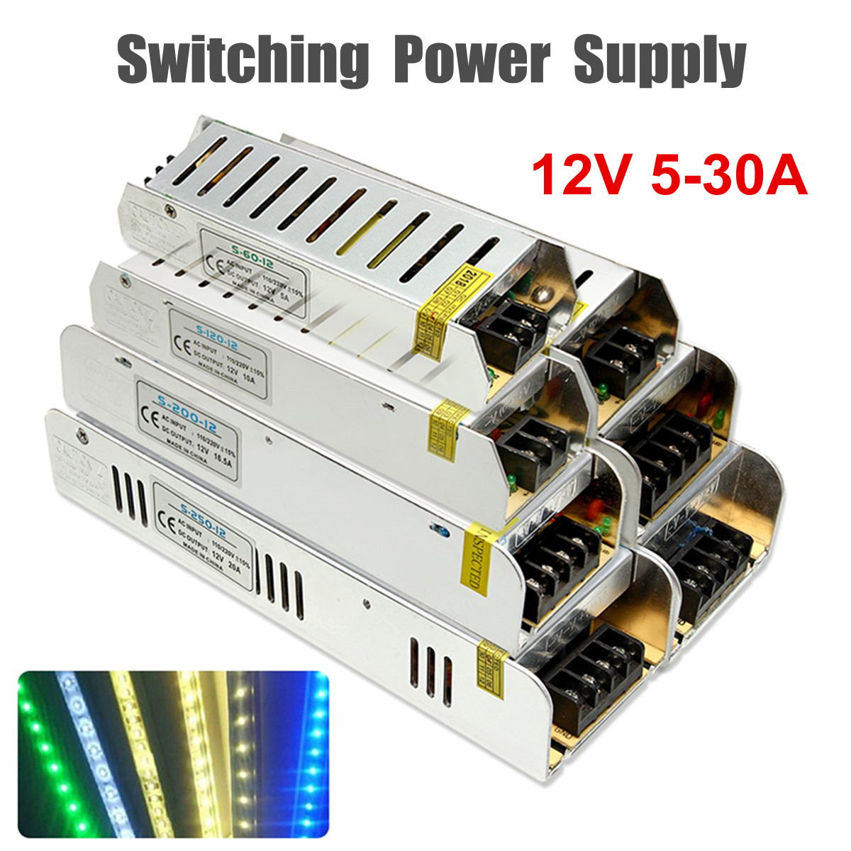 DC-12V-5-30A-Sub-Mini-Universal-Regulated-Switching-Power-Supply-For-LED-Light-1339310-1