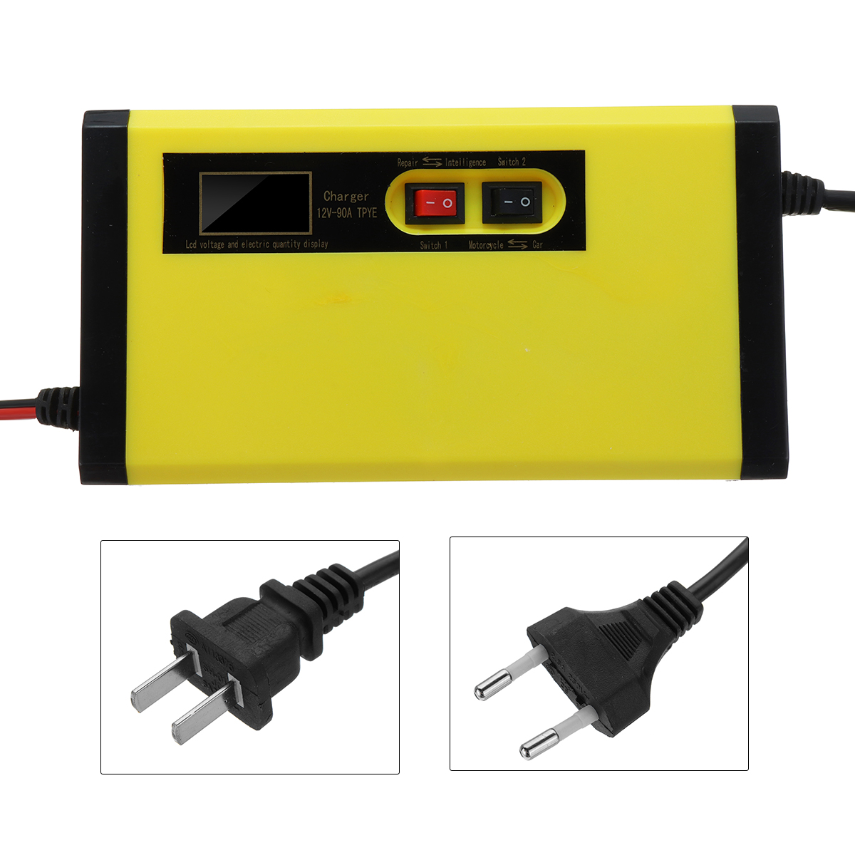 DC-12V-8A-Pulse-Repair-Battery-Charger-For-Car-Motorcycle-AGM-GEL-WET-Lead-Acid-Battery-LCD-1369648-2