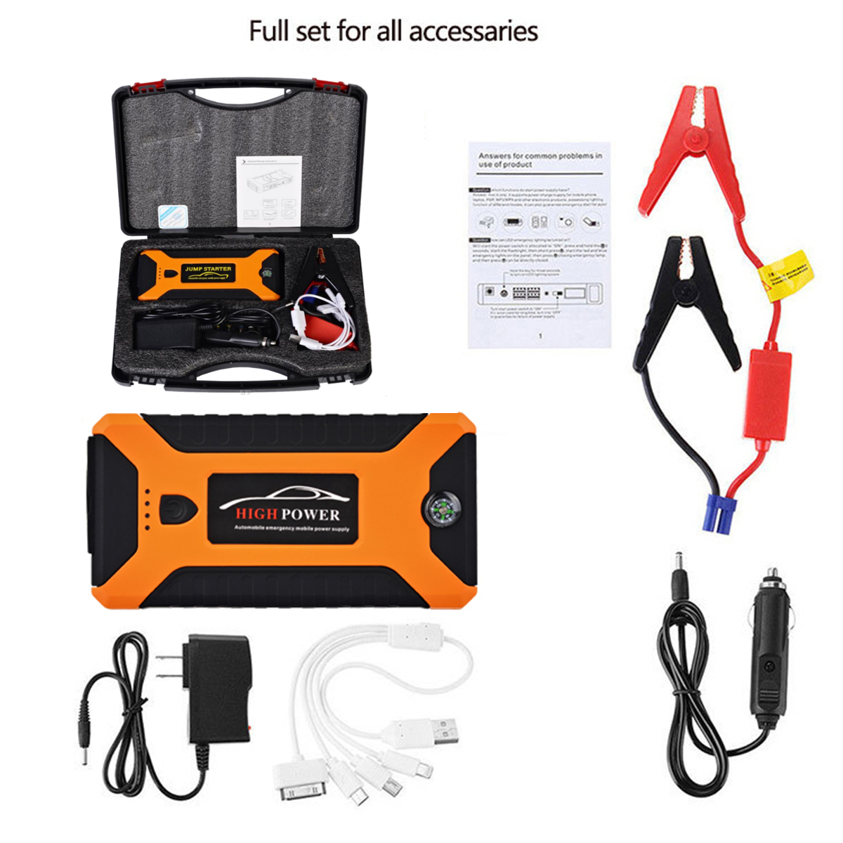 JX27-88000mAh-4USB-Car-Jump-Starter-Pack-Booster-Multifunction-Emergency-Power-Supply-Starter-Charge-1381251-12