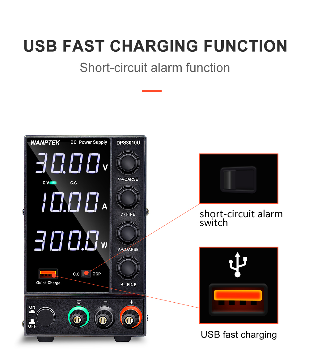 Wanptek-DPS3010U-110V220V-4-Digits-Adjustable-DC-Power-Supply-0-30V-0-10A-300W-USB-Fast-Charging-Lab-1687613-6