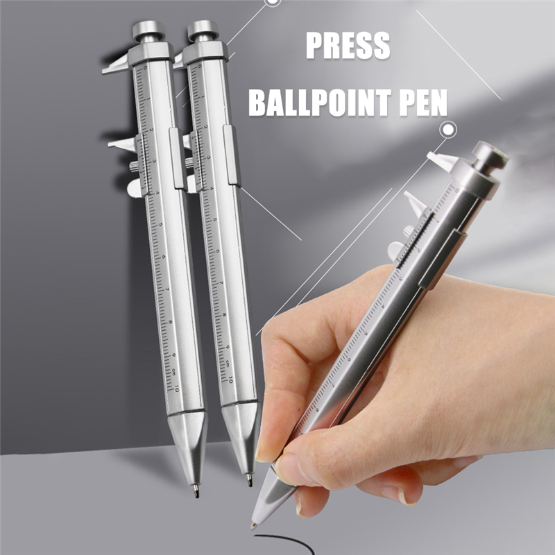 0-100mm-Vernier-Caliper-Precision-Gauges-Ballpoint-Pen-Marker-Multi-tool-Measuring-Tool-1915946-2