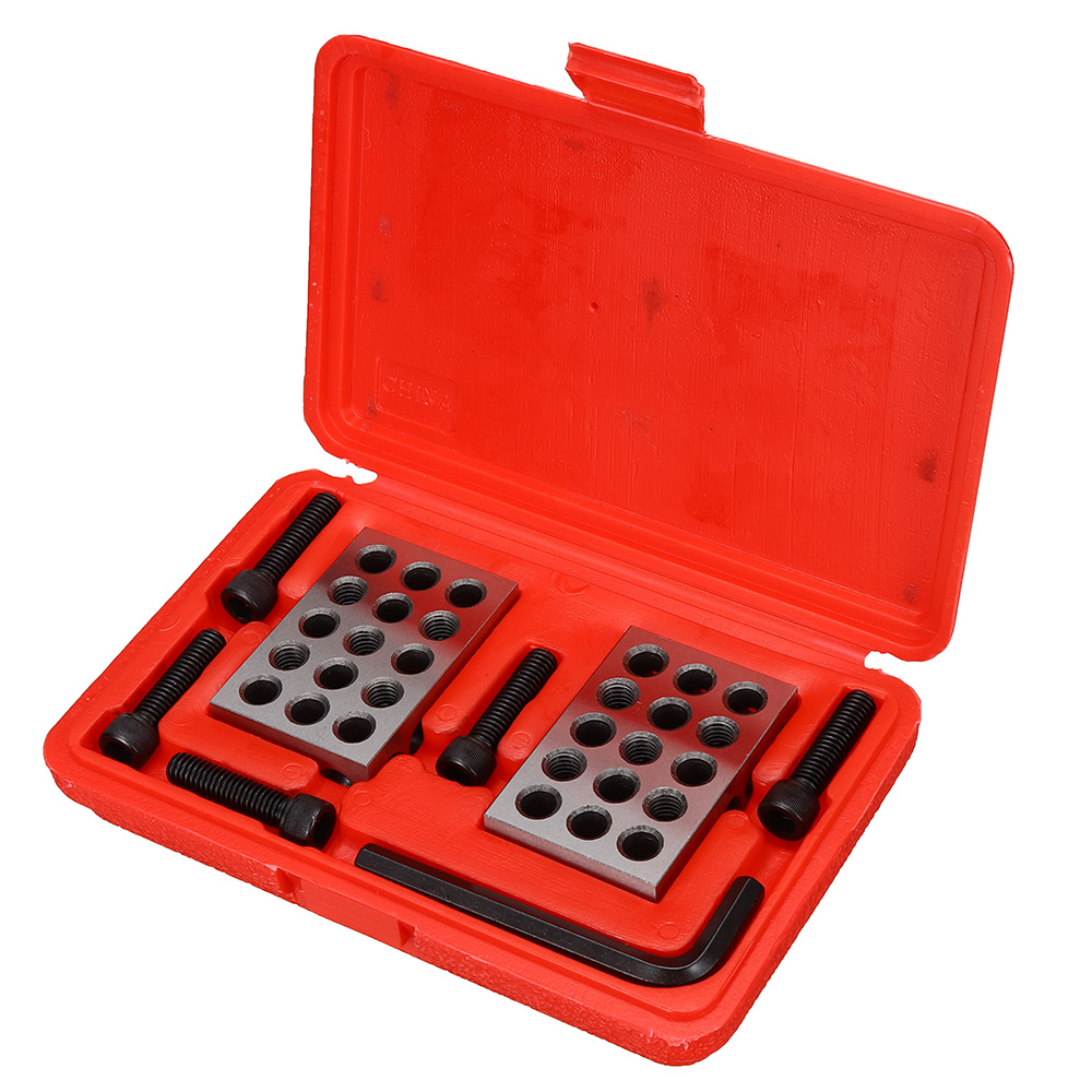 1-2-3quot-Blocks-with-Screw-Spanner-Parallel-Clamping-Block-Set-23-Holes-25-50-75mm-Block-Measuring--1924379-2