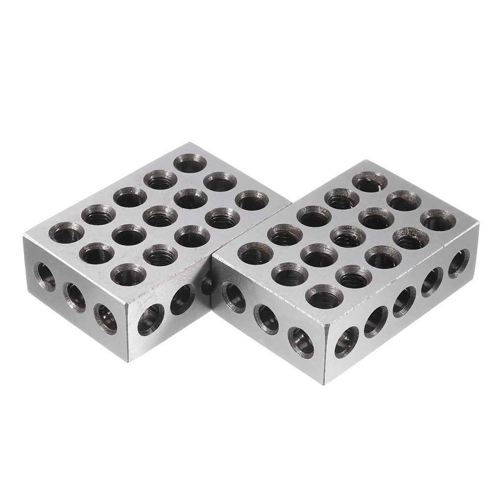 Machifit-2pcs-25x50x75mm-Blocks-23-Holes-Parallel-Clamping-Block-Lathe-Tools-Precision-0005mm-1137387-3