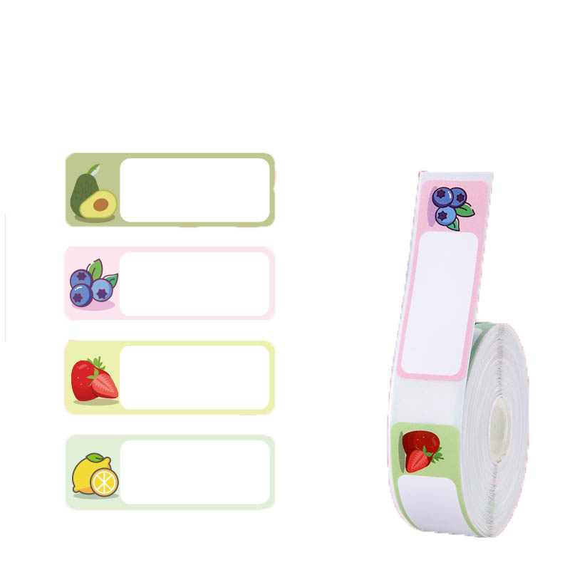 D11-Pure-Color-Label-Paper-Roll-Supermarket-Waterproof-Tear-Resistant-Price-Label-1702895-4