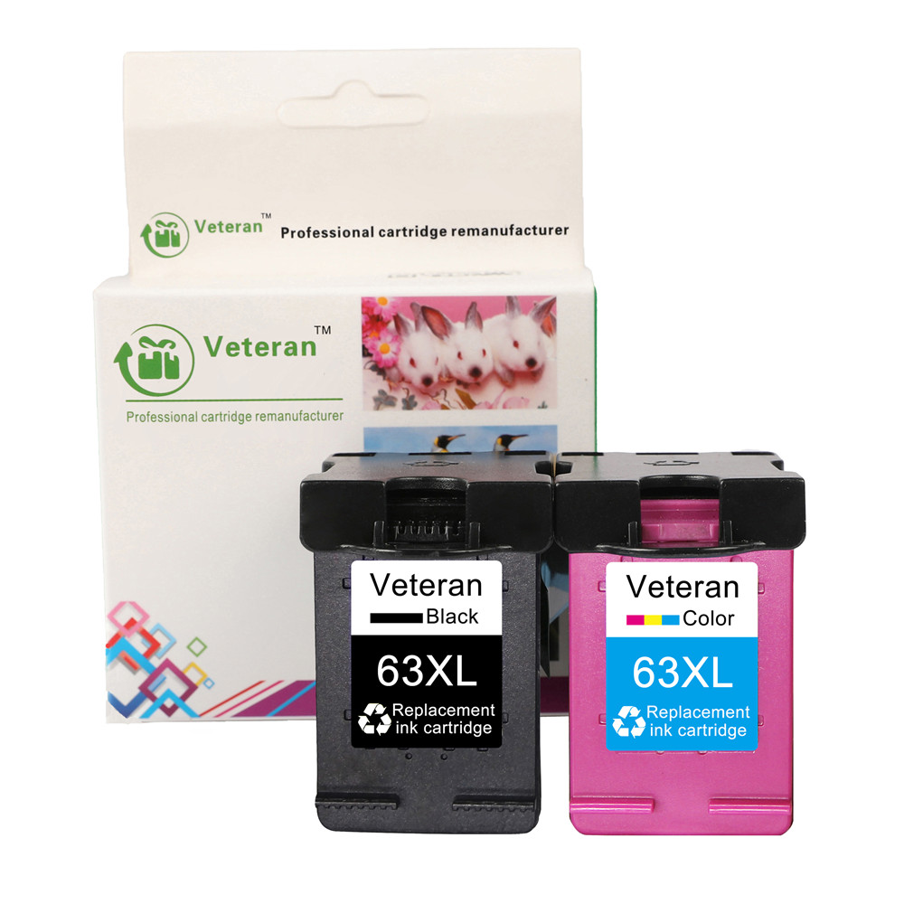 Veteran-VH-63XL-Ink-Cartridge-Compatible-with-HP63-2131-2132-1112-Printer-Stationery-Office-School-U-1713516-1
