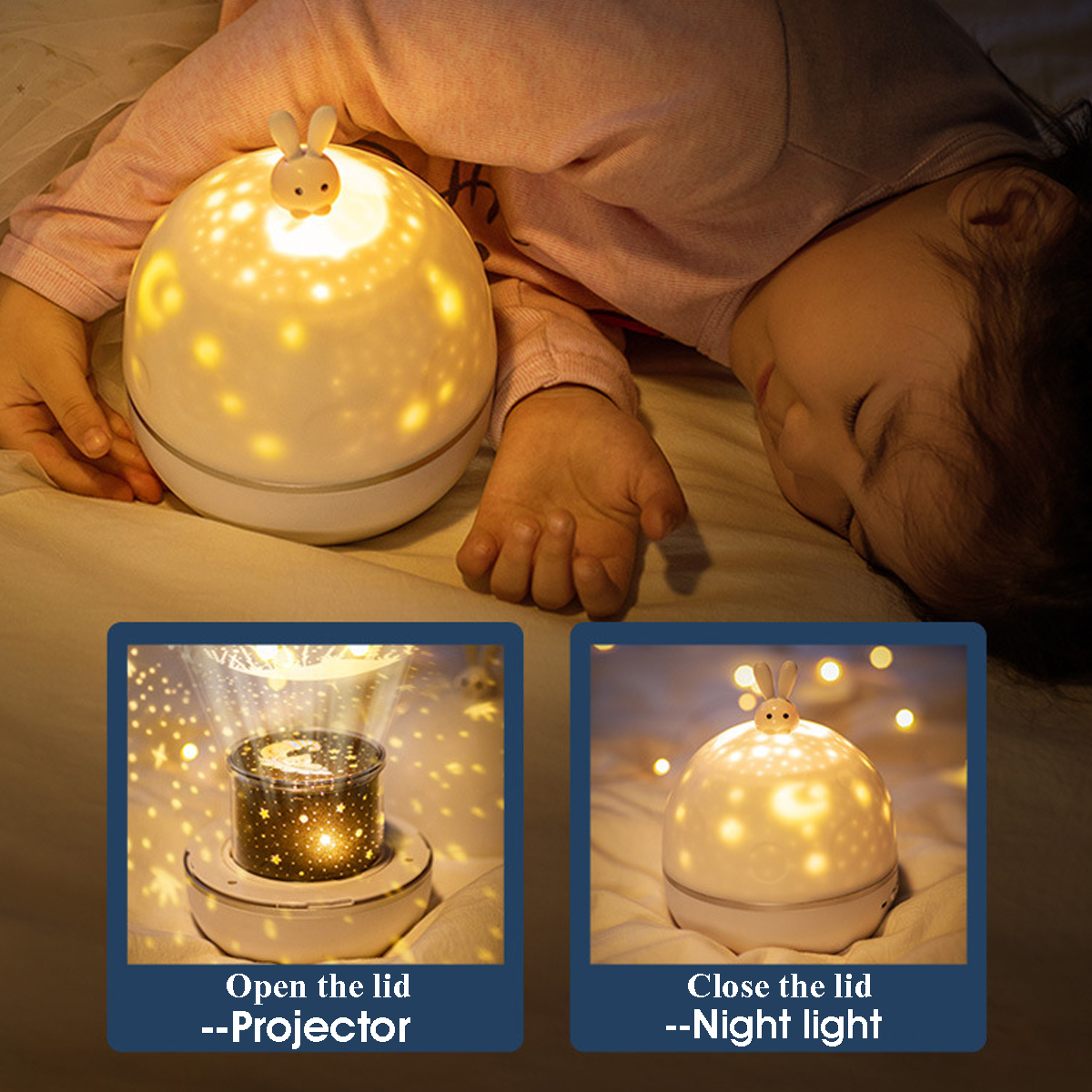 Starry-Sky-Projection-Lamp-3-Color-Ligth-Rotation-Bedroom-Night-Light-Best-Gift-1935373-2