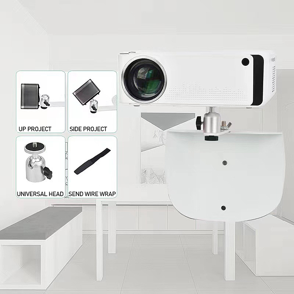 NAMEIKE-M10-Projector-Stand-Arc-shaped-Plug-Board-Design-Bracket-with-Universal-Head-Home-Use-Plug-I-1971729-2
