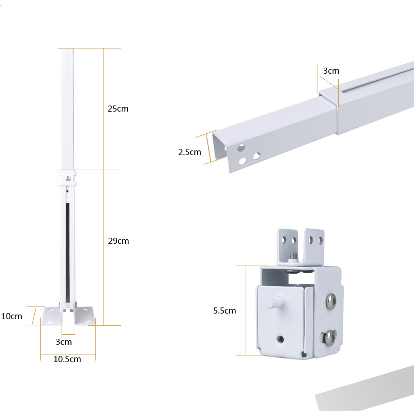 Projector-Ceiling-Mount-Hanger-Universal-Lifting-Extending-Wall-Hanging-Adjustable-Rotatable-Head-1777411-8