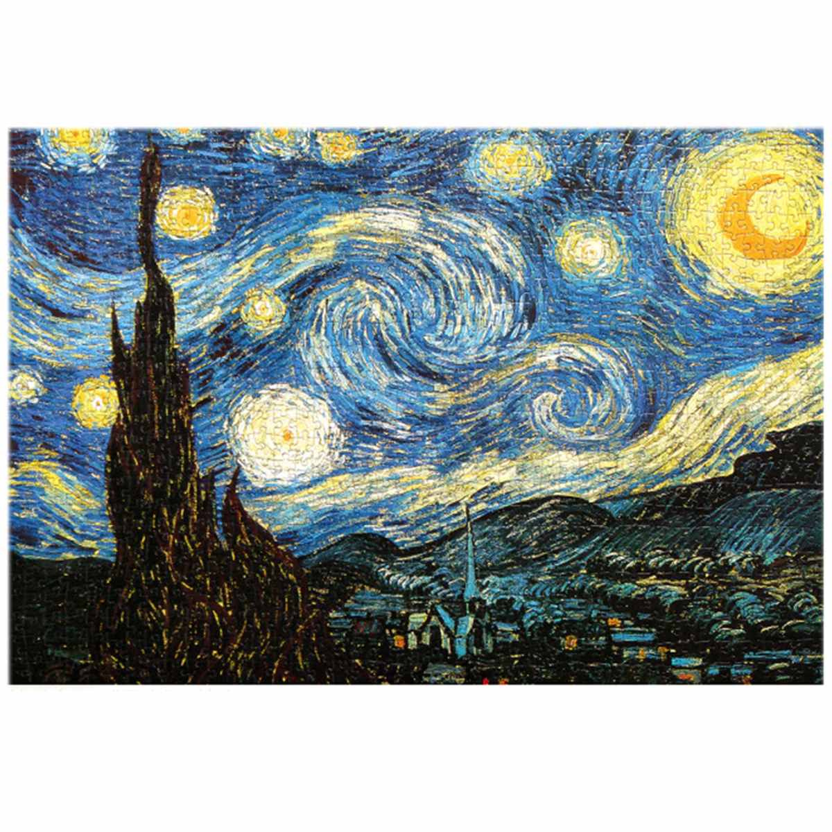 1000-Pieces-Nuit-Etoilee-DIY-Assembly-Jigsaw-Puzzles-Landscape-Picture-Educational-Games-Toy-for-Adu-1844620-1