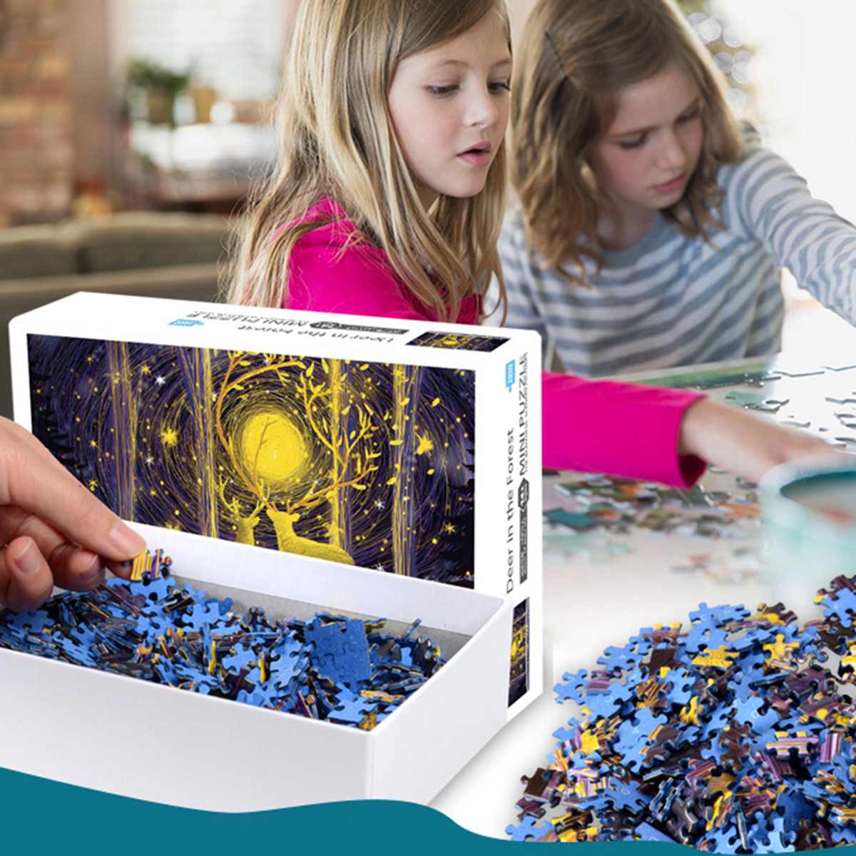 1000-Pieces-Nuit-Etoilee-DIY-Assembly-Jigsaw-Puzzles-Landscape-Picture-Educational-Games-Toy-for-Adu-1844620-2