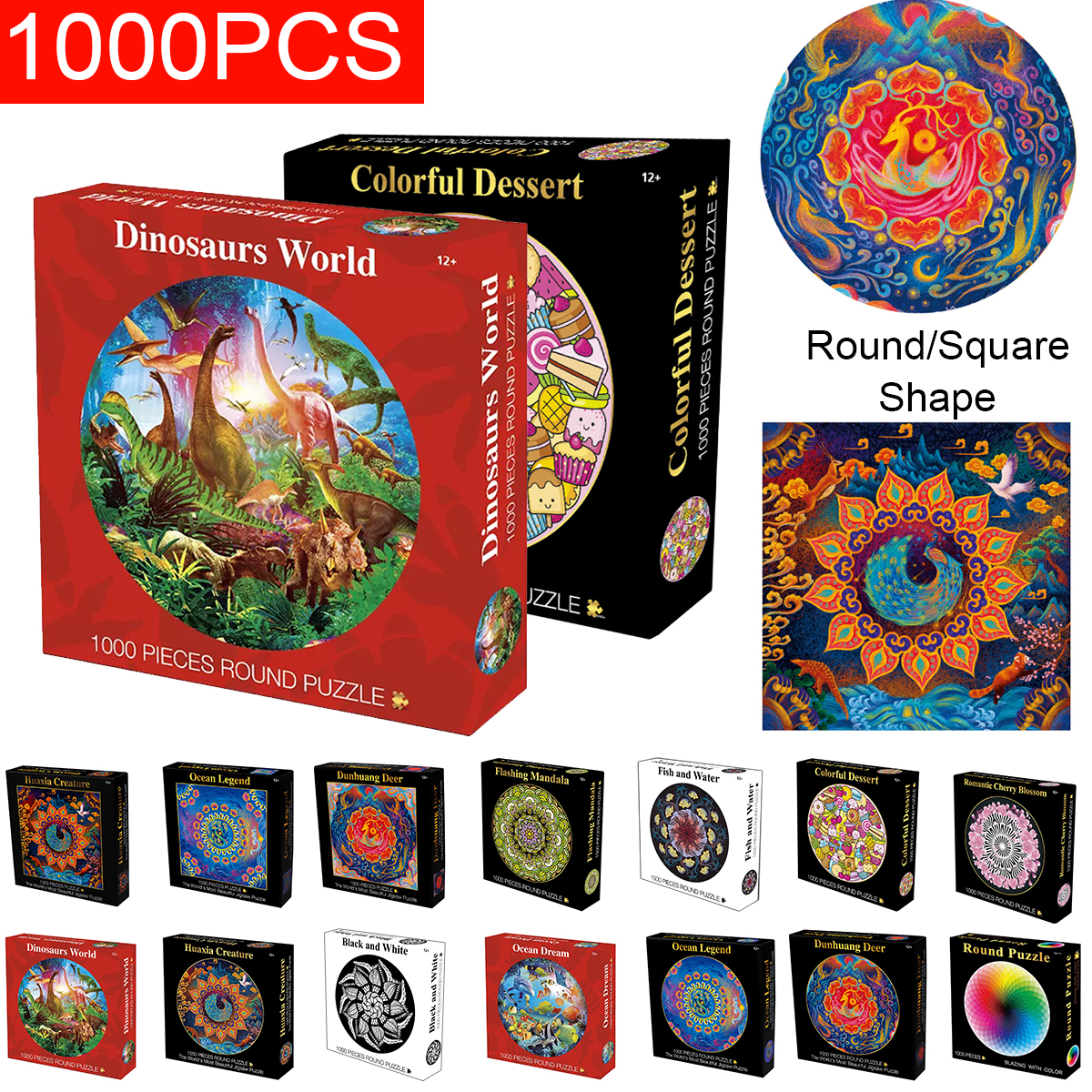 1000-Pieces-Thousands-Of-Colors-Rainbow-Coil-Series-Childrens-Gift-Jigsaw-Puzzle-Toy-Educational-Toy-1654342-1
