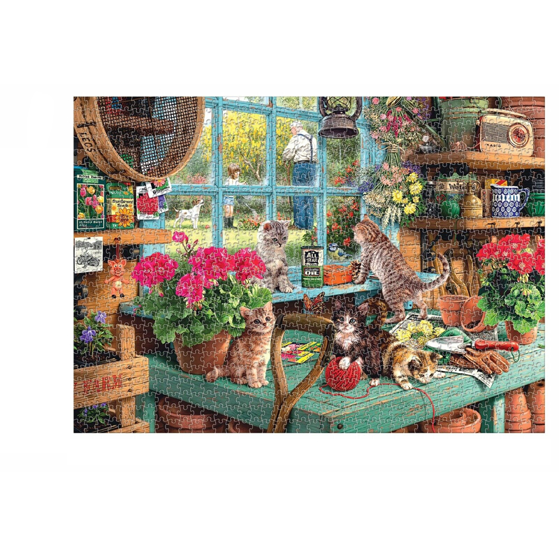 1000PCS-DIY-Window-Sill-CatAmalfi-Paper-Jigsaw-Puzzle-Decompression-Educational-Indoor-Toys-1703029-4