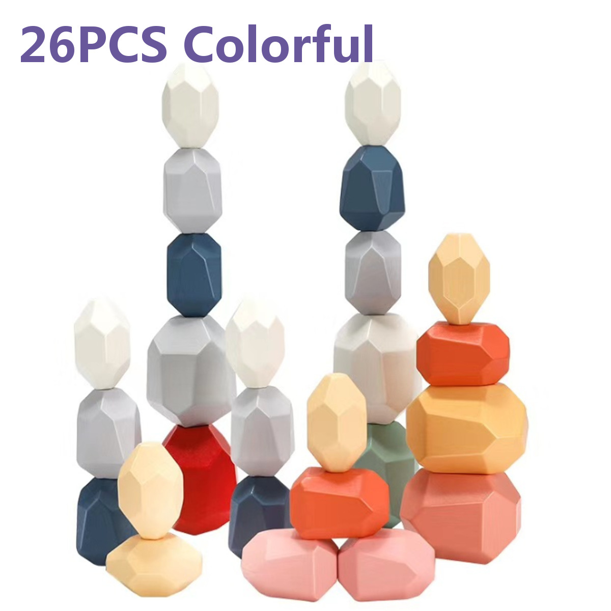 101626-Pcs-Wood-Colorful-Stone-Stacking-Game-Building-Block-Education-Set-Toy-for-Kids-Gift-1887123-3
