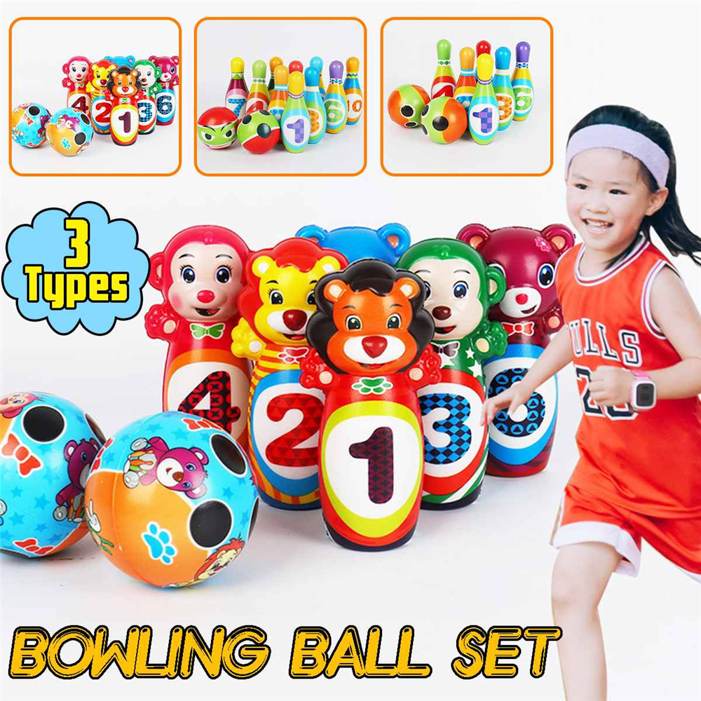 12PCS-Cute-Mini-Bowling-PU-Soft-Indoor-Sport-Play-Games-Safe-Foam-Kids-Bowling-Children-Indoor-Sport-1636874-1