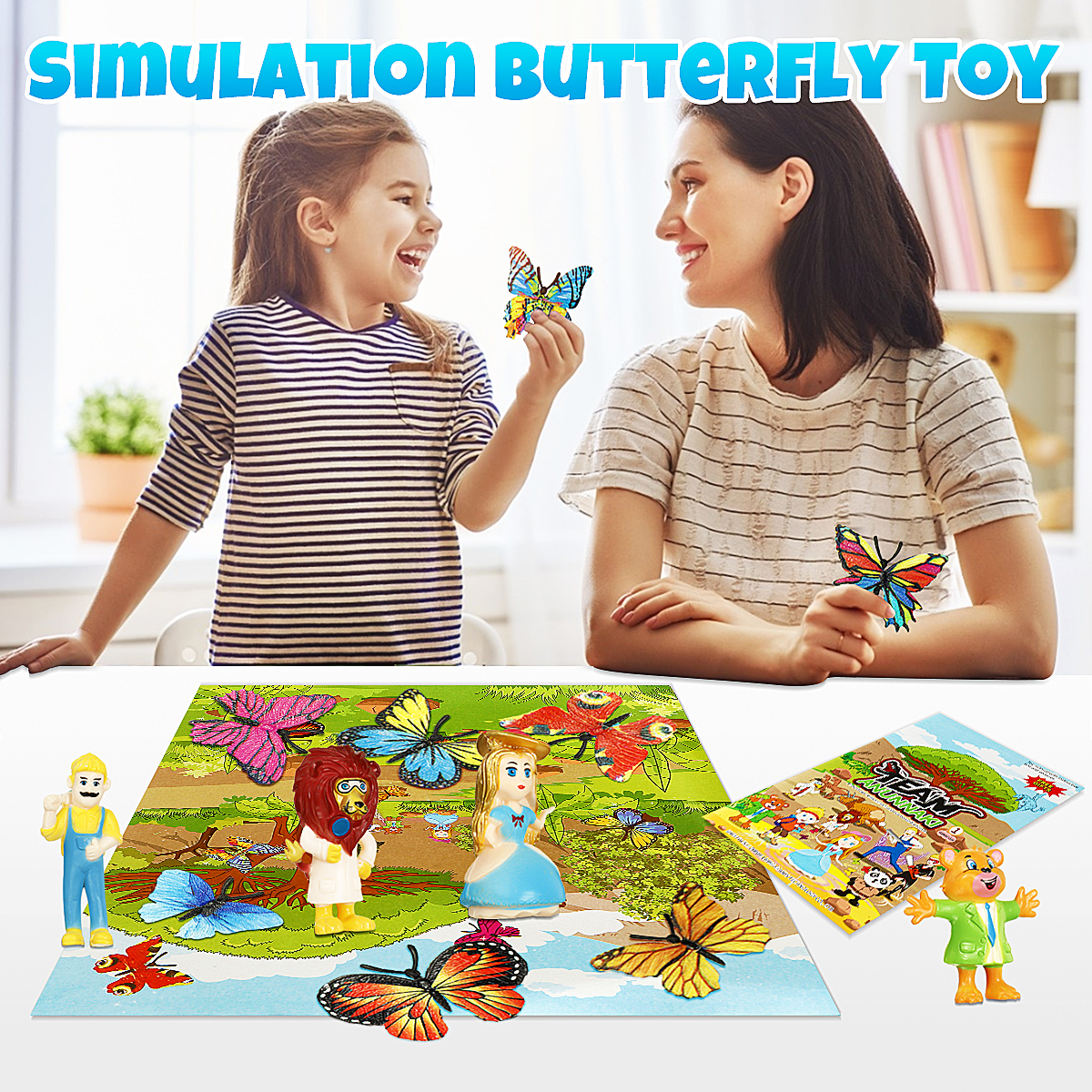 14-Pcs-High-Simulation-Colorful-Realistic-Insects-Butterfly-Animal-Figure-Doll-Model-Learning-Educat-1851298-2