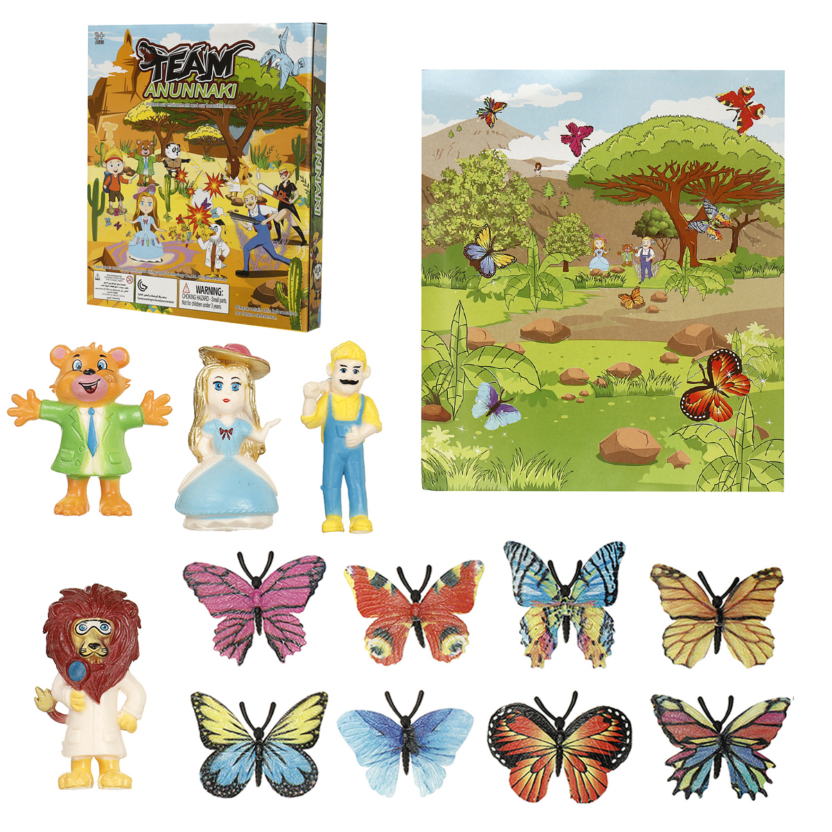 14-Pcs-High-Simulation-Colorful-Realistic-Insects-Butterfly-Animal-Figure-Doll-Model-Learning-Educat-1851298-3