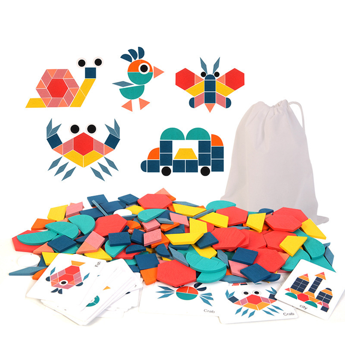 180-Pcs-Colorful-Creative-Multi-Shape-Puzzle-Develop-Thinking-Ability-Educational-Toy-with-Bag-for-K-1733532-6