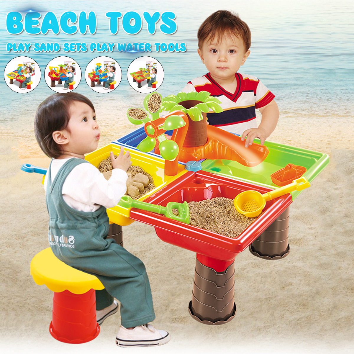 2-IN-1-Multi-style-Summer-Beach-Sand-Kids-Play-Water-Digging-Sandglass-Play-Sand-Tool-Set-Toys-for-K-1699507-2
