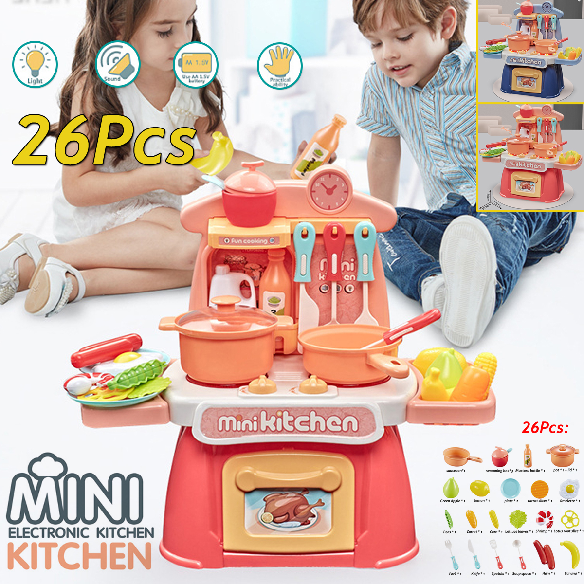 26-IN-1-Kitchen-Playset-Multifunctional-Supermarket-Table-Toys-for-Childrens-Gifts-1617630-1