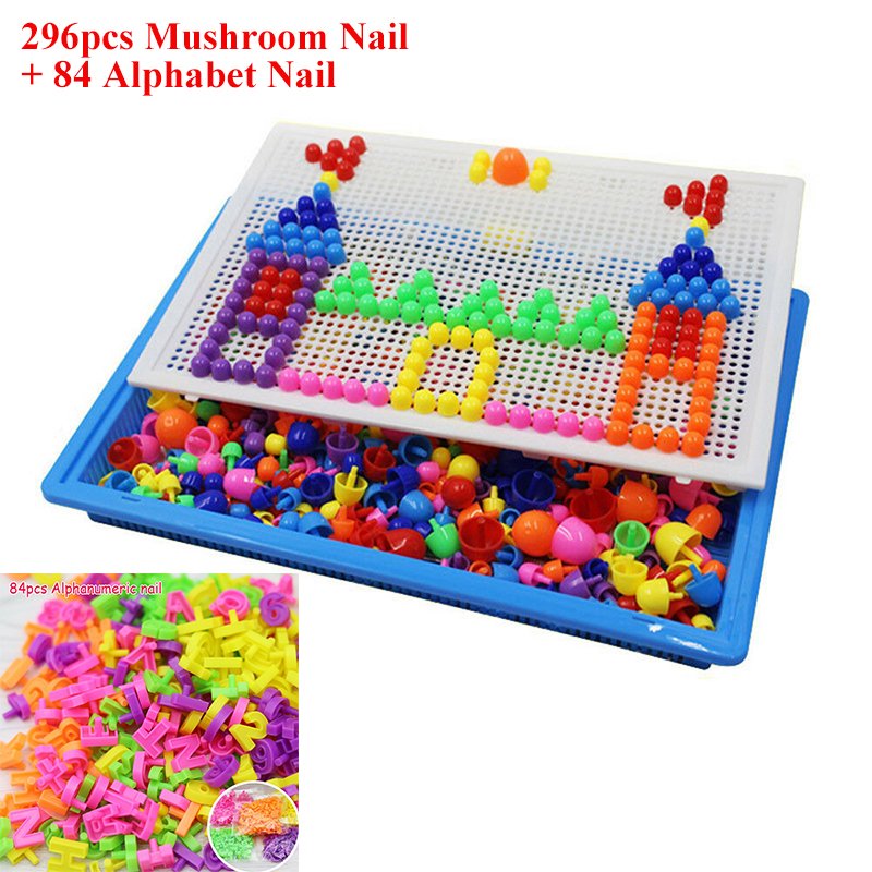 296592Pcs-Mix-Color-Mushroom-Nails-with-Alphanumeric-Nails-Puzzle-Peg-Board-Set-Early-Learning-Educa-1688416-3