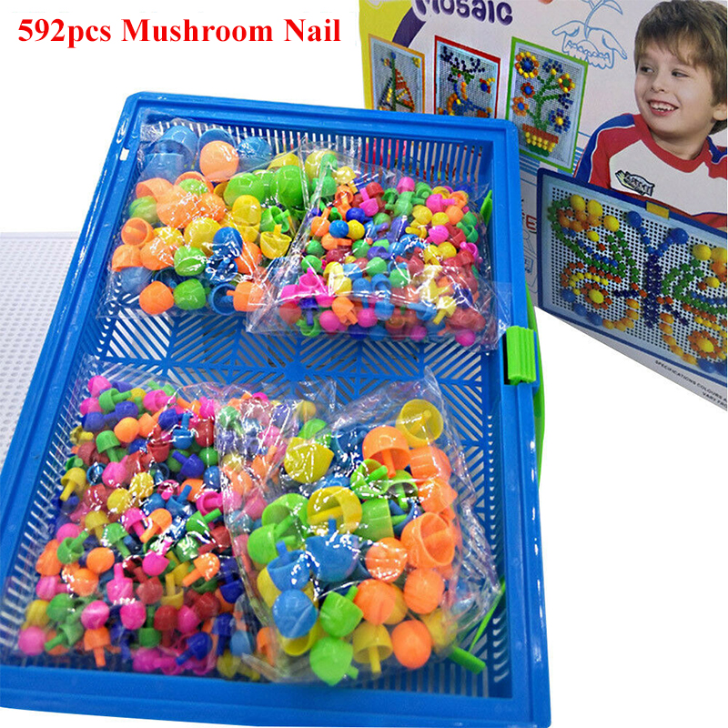 296592Pcs-Mix-Color-Mushroom-Nails-with-Alphanumeric-Nails-Puzzle-Peg-Board-Set-Early-Learning-Educa-1688416-7