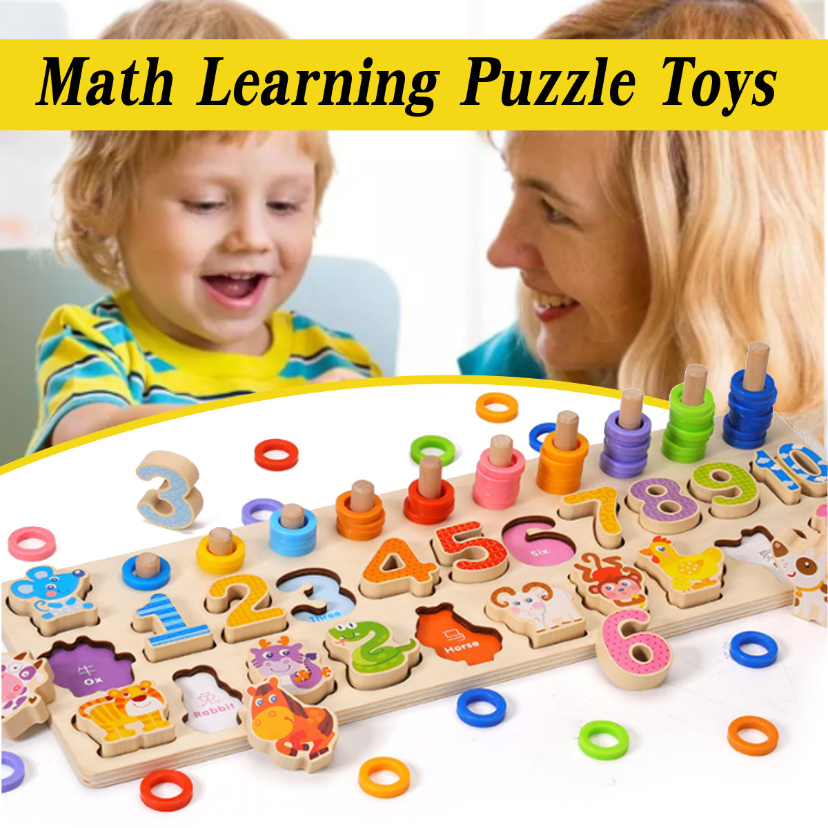 3-IN-1-Wooden-NumbersFruit-Jigsaw-Puzzle-Math-Learning-Educational-Set-Toys-1670888-2
