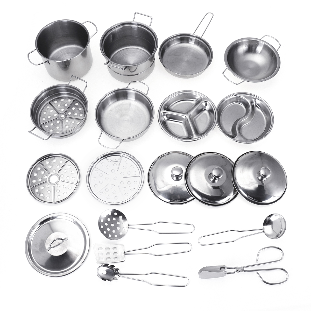 32PCS-Mini-Stainless-Steel-Kitchen-Cutlery-Play-House-Food-Toy-Boiler-Kettle-Cup-Bowl-Spoon-Cookware-1423237-7