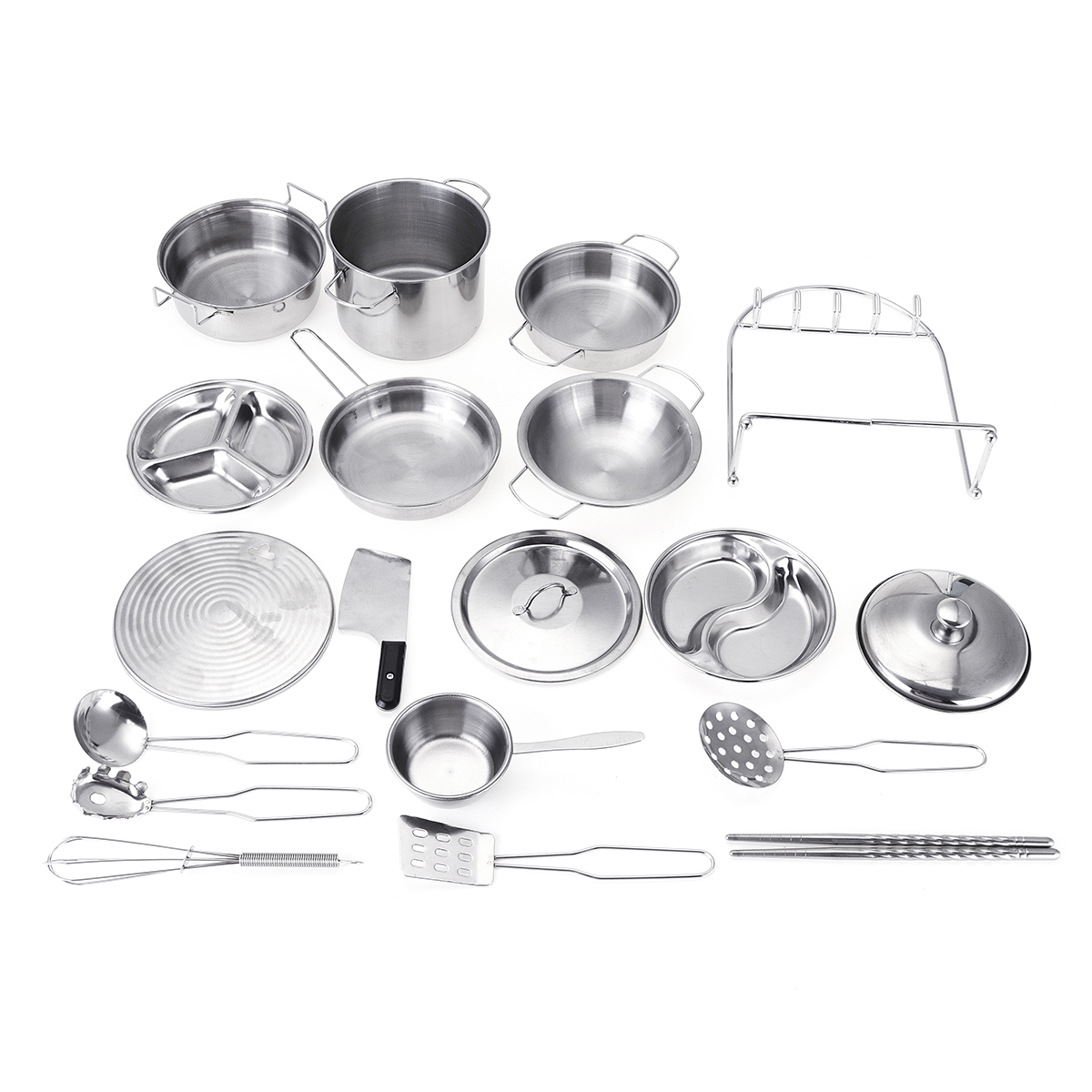 32PCS-Mini-Stainless-Steel-Kitchen-Cutlery-Play-House-Food-Toy-Boiler-Kettle-Cup-Bowl-Spoon-Cookware-1423237-8