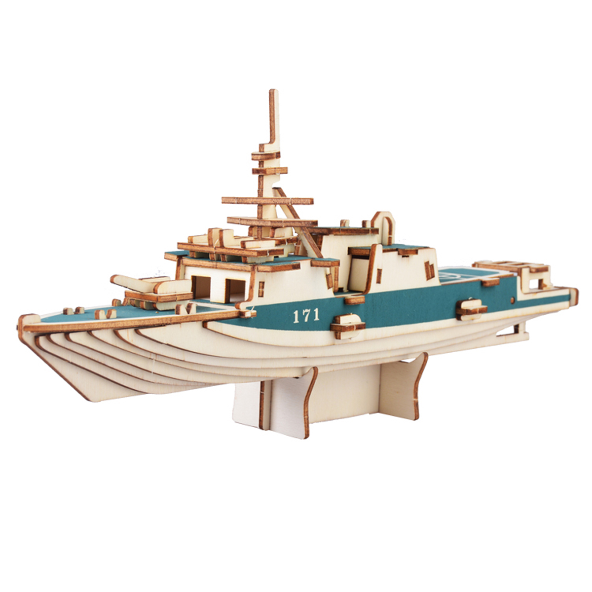 3D-Woodcraft-Assembly-Battleship-Series-Kit-Jigsaw-Puzzle-Toy-Decoration-Model-for-Kids-Gift-1632733-5
