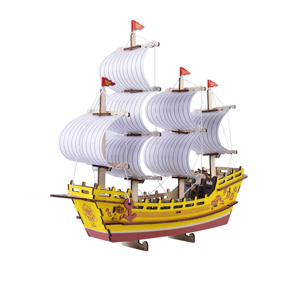 3D-Woodcraft-Assembly-Sailing-Series-Kit-Jigsaw-Puzzle-Decoration-Toy-Model-for-Kids-Gift-1635638-4