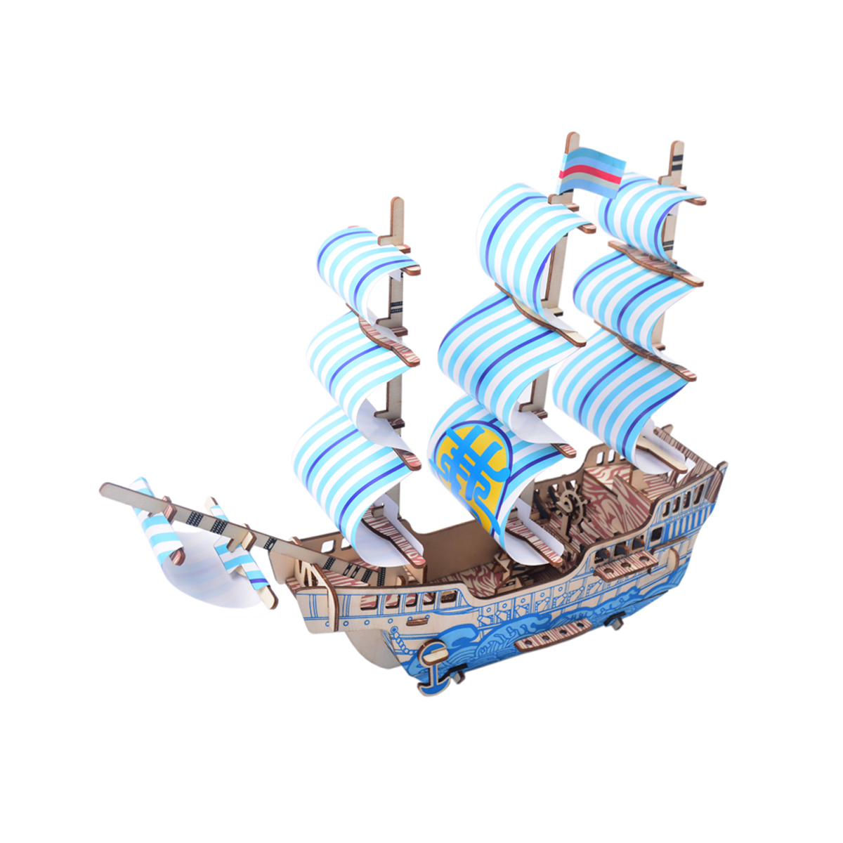3D-Woodcraft-Assembly-Sailing-Series-Kit-Jigsaw-Puzzle-Decoration-Toy-Model-for-Kids-Gift-1635638-7