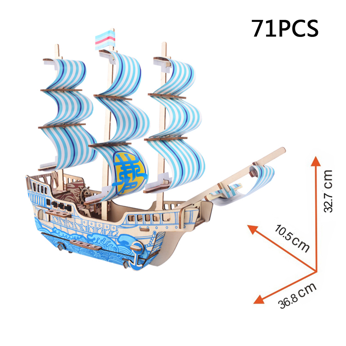 3D-Woodcraft-Assembly-Sailing-Series-Kit-Jigsaw-Puzzle-Decoration-Toy-Model-for-Kids-Gift-1635638-8