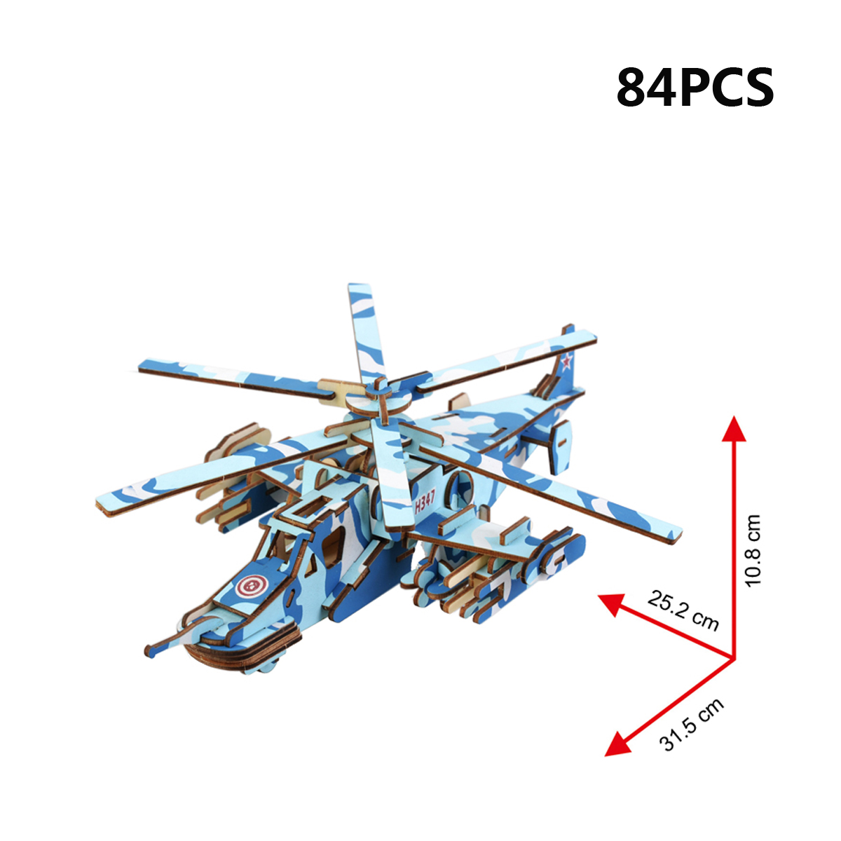 3D-Woodcraft-Assembly-Western-Fighter-Series-Kit-Jigsaw-Puzzle-Decoration-Toy-Model-for-Kids-Gift-1632732-2