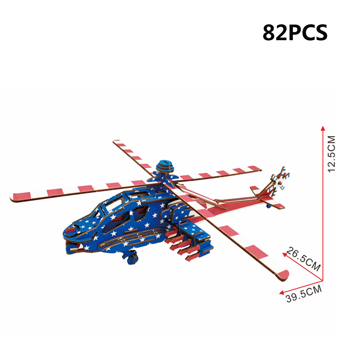 3D-Woodcraft-Assembly-Western-Fighter-Series-Kit-Jigsaw-Puzzle-Decoration-Toy-Model-for-Kids-Gift-1632732-12