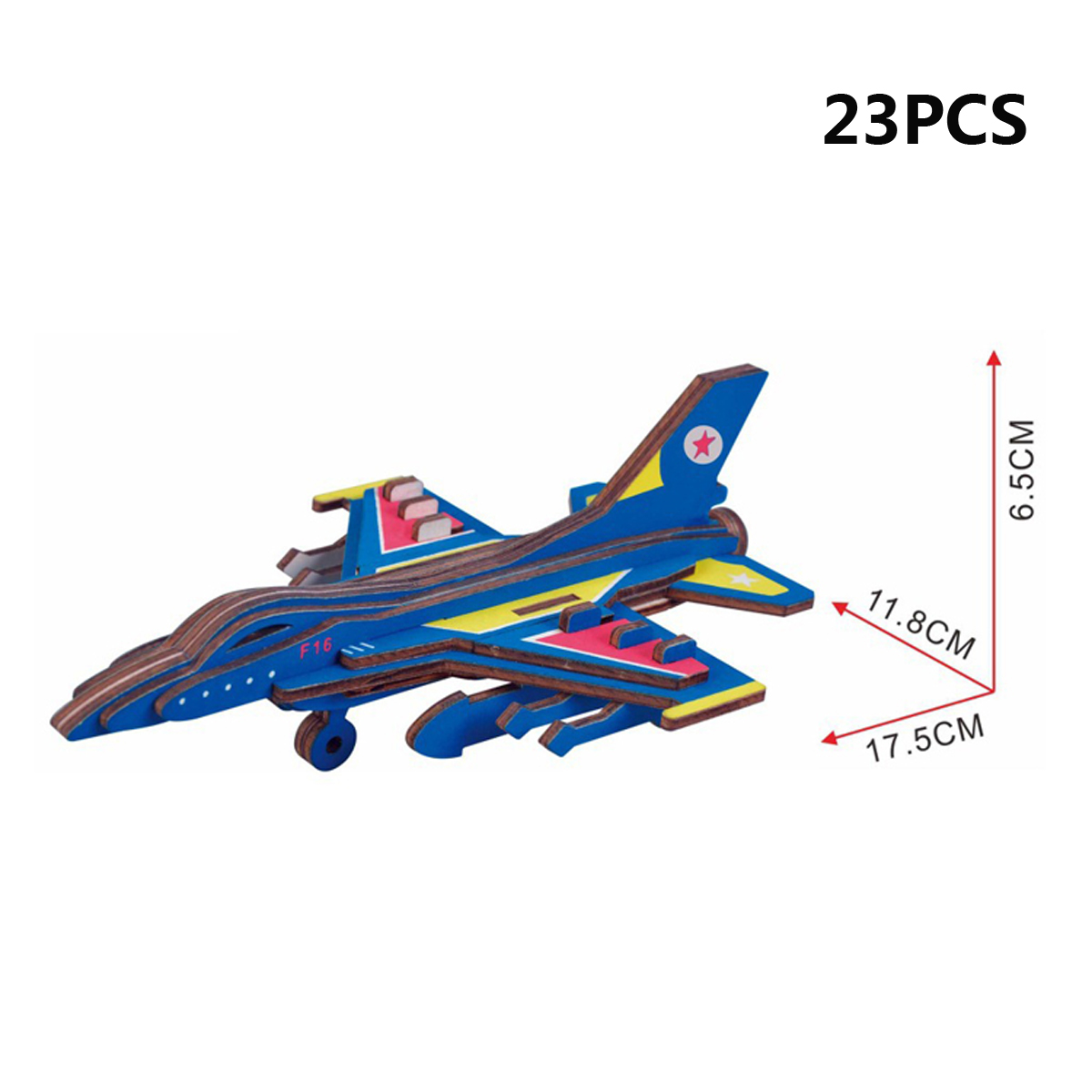 3D-Woodcraft-Assembly-Western-Fighter-Series-Kit-Jigsaw-Puzzle-Decoration-Toy-Model-for-Kids-Gift-1632732-4